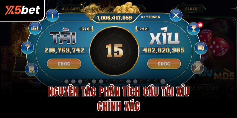 Nguyên tắc phân tích cầu tài xỉu chính xác