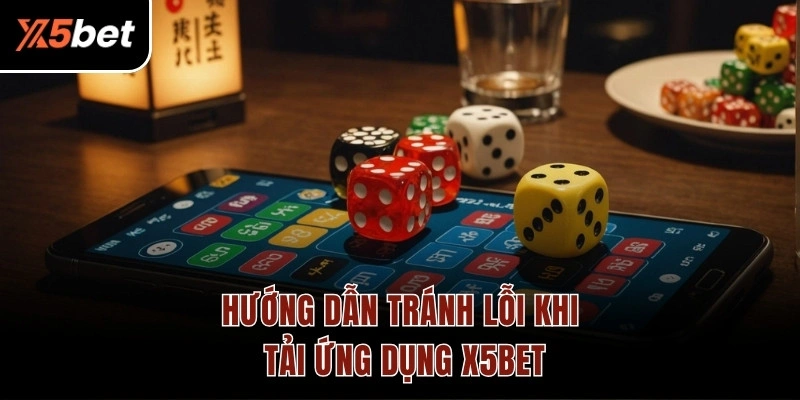 Hướng dẫn tránh lỗi khi tải ứng dụng X5BET
